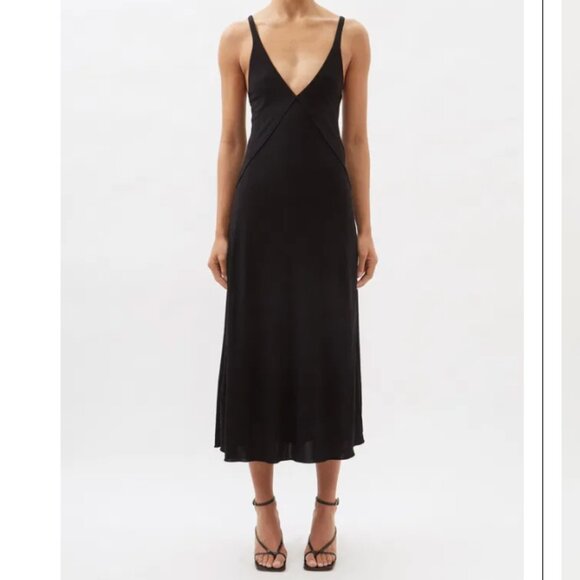 embellished matte jersey dress Marguerite Matte Jersey Dress Pink / XL main image 1